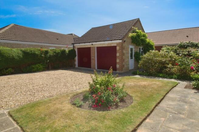 Double garage & parking