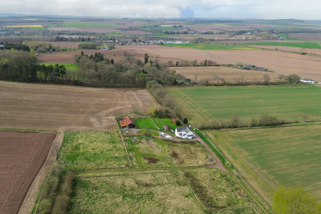 Aerial of View to Marykirk