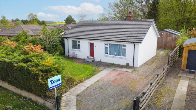 Front Elevation, Driveway, Gardens And Garage