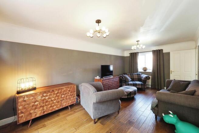 Spacious yet Cosy Lounge for the Family with Double Doors