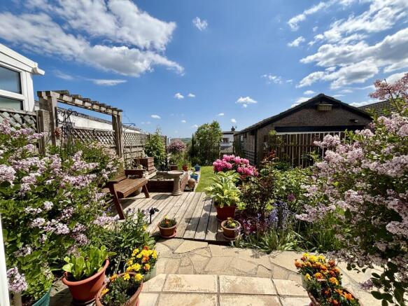 Rear garden