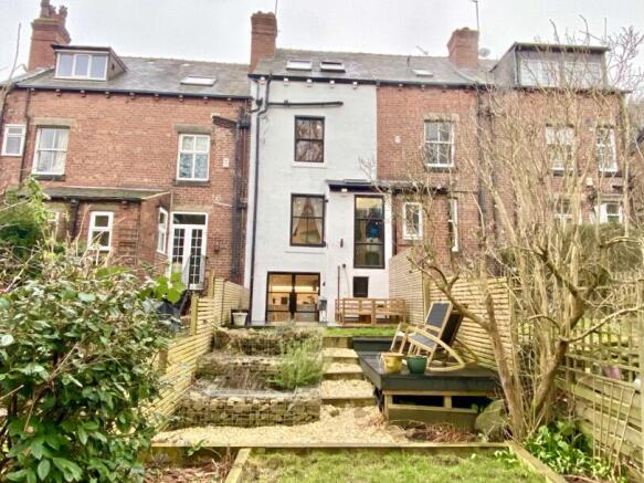 Rear of house