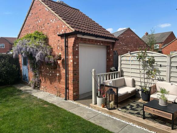 Rear garden