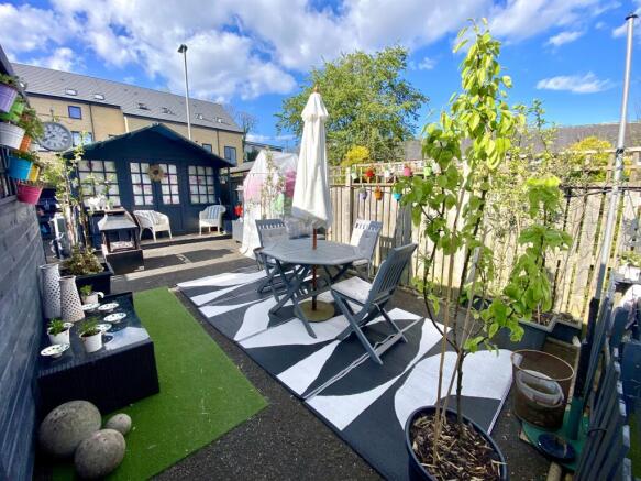 Rear garden