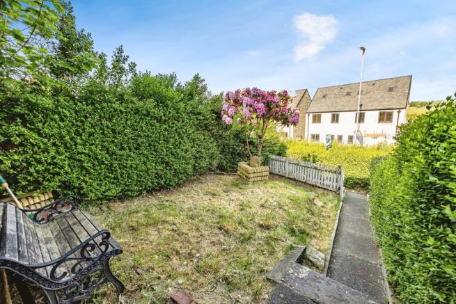 Rear of property