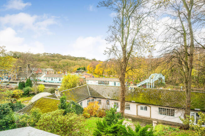 View of village from GH