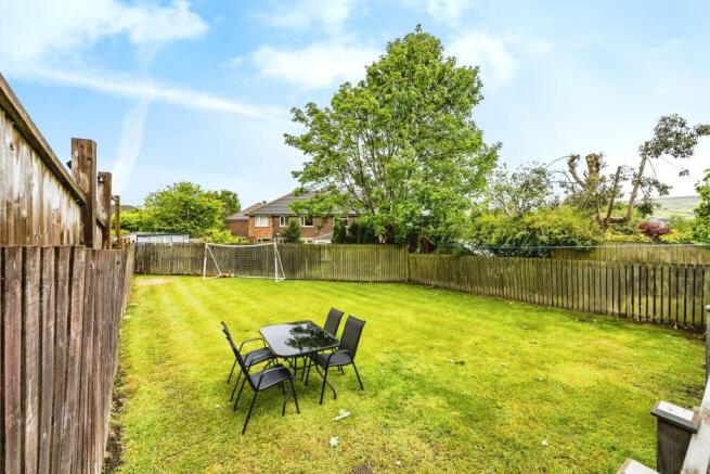 Rear gardens