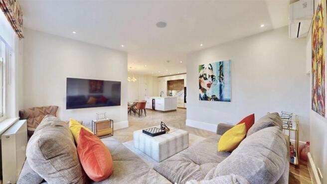 Reception to Kitchen