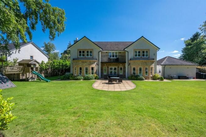 Garden View of House