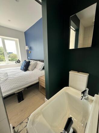 Bathroom and bedroom