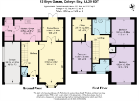 Floor Plan - 12 Bryn Garan, Colwyn Bay LL29 6DT.pd