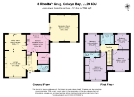 Floor Plan 8 Rhodfa'r Grug, Colwyn Bay LL29 6DJ.pd
