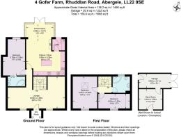 Floor plan - 4 Gofer Farm, Rhuddlan Road, Abergele