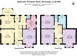 Floor plan - Bushcroft, 25 Station Road, Old Colwy