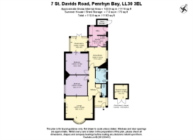 Floor Plan 7 St. Davids Road, Penrhyn Bay LL30 3EL