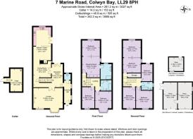 Floor Plan - 7 Marine Road, Colwyn Bay, LL29 8PH 2