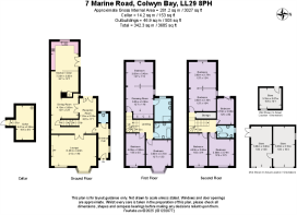 Floor Plan - 7 Marine Road, Colwyn Bay, LL29 8PH 2