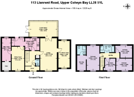 Floor Plan - 113 Llanrwst Road, Upper Colwyn Bay L