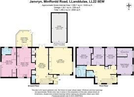 Floor Plan Janvryn, Minffordd Road, Llanddulas, LL