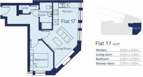Flat 17 The barcl...