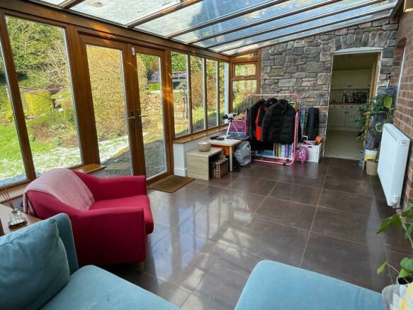 Large conservatory/family room