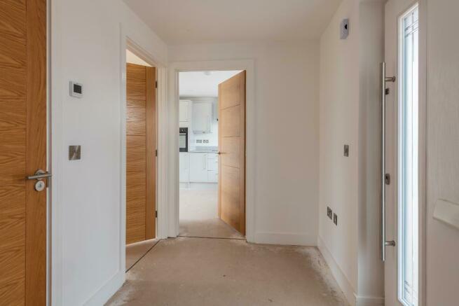 Entrance hall & cloakroom