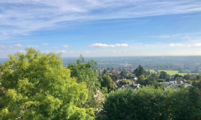 Views towards the Severn Valley