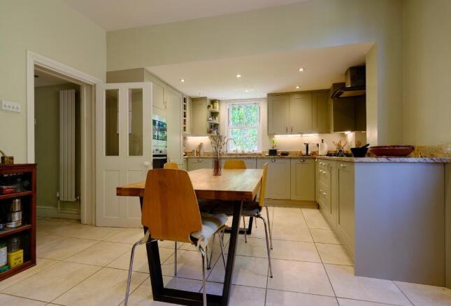 Modern kitchen.