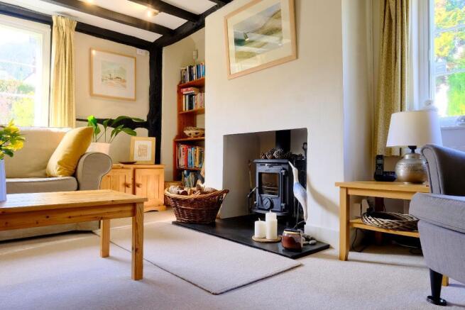 Cosy log burner