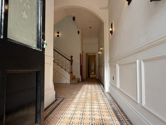 Elegant main entrance