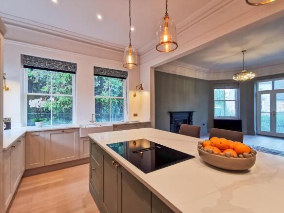 Kitchen/living area example