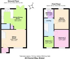 26 Cheviot Way, Bristol - all floors.JPG