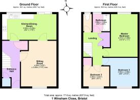 1 Winsham Close, Bristol - all floors.JPG