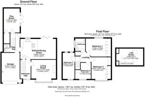 25 Carisbrooke Road Harpenden - all floors.JPG