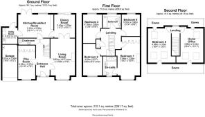 23 Waddling Lane, Wheathampstead - all floors.JPG