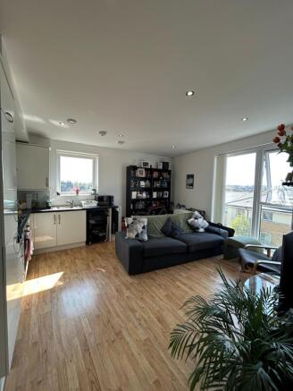 Open plan living area