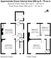 Floor plan - Not to scale