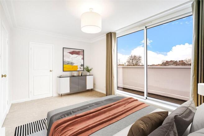 Staged Bedroom 1