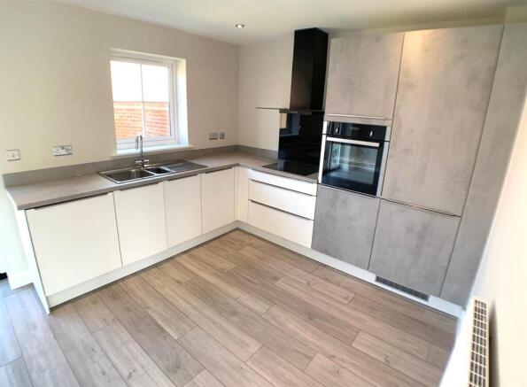 Open plan living area