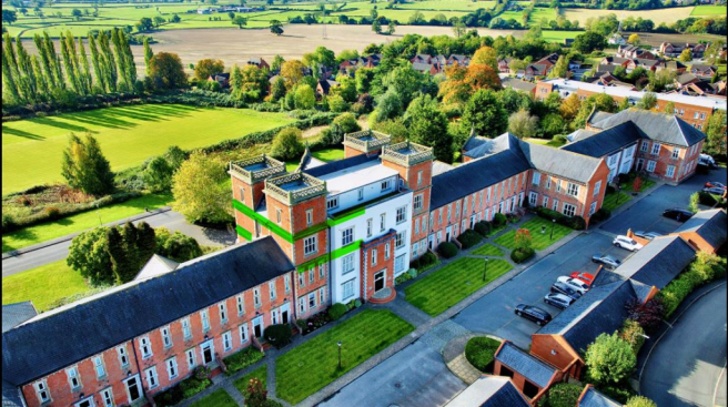 Duesbury Court Front With View Of Garage and Parki