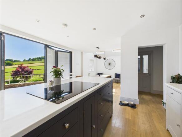 Kitchen With Stunning Views