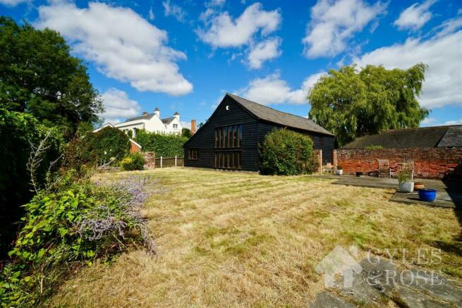 Garden and back of property