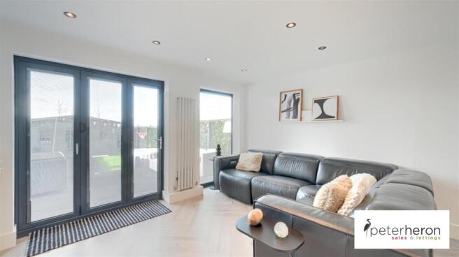 Open Plan Living Area & Kitchen