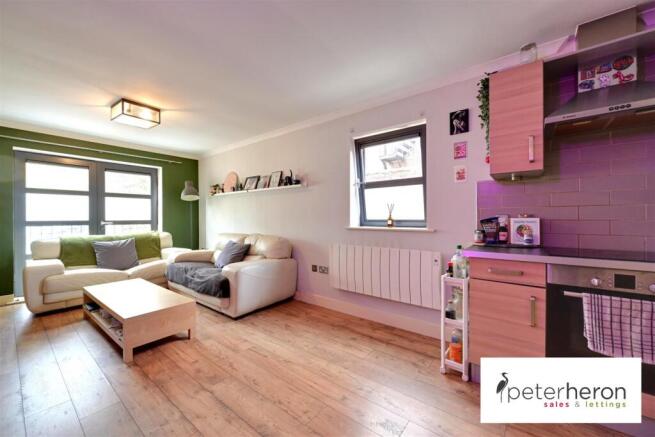 Open Plan Living and Kitchen Area