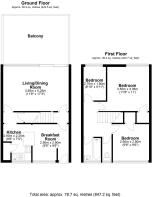 221a POOLEY GREEN ROAD FLOOR PLAN 2D