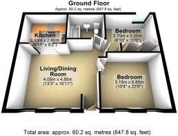 1 THE CARRIGAES FLOOR PLAN 3D