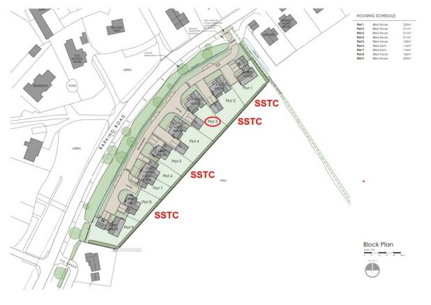 Site plan plot 3