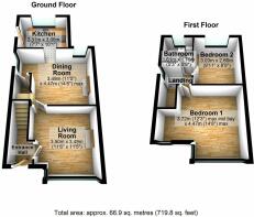 3D floor plan