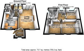 3D floor plan