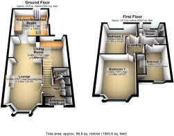 3D floor plan